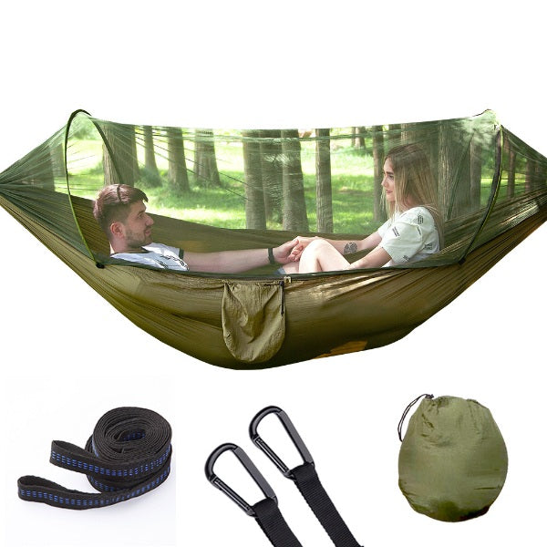 camping hammock with mosquito net