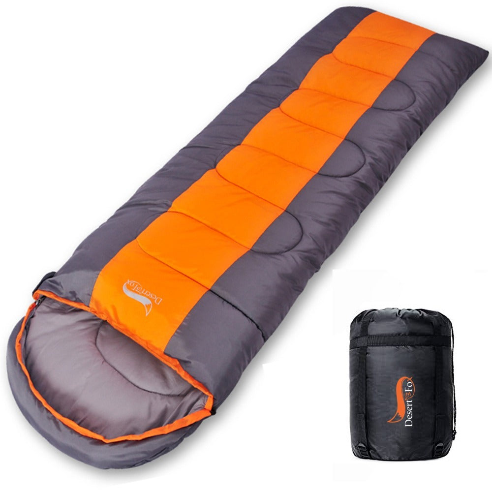 sleeping bag in camping