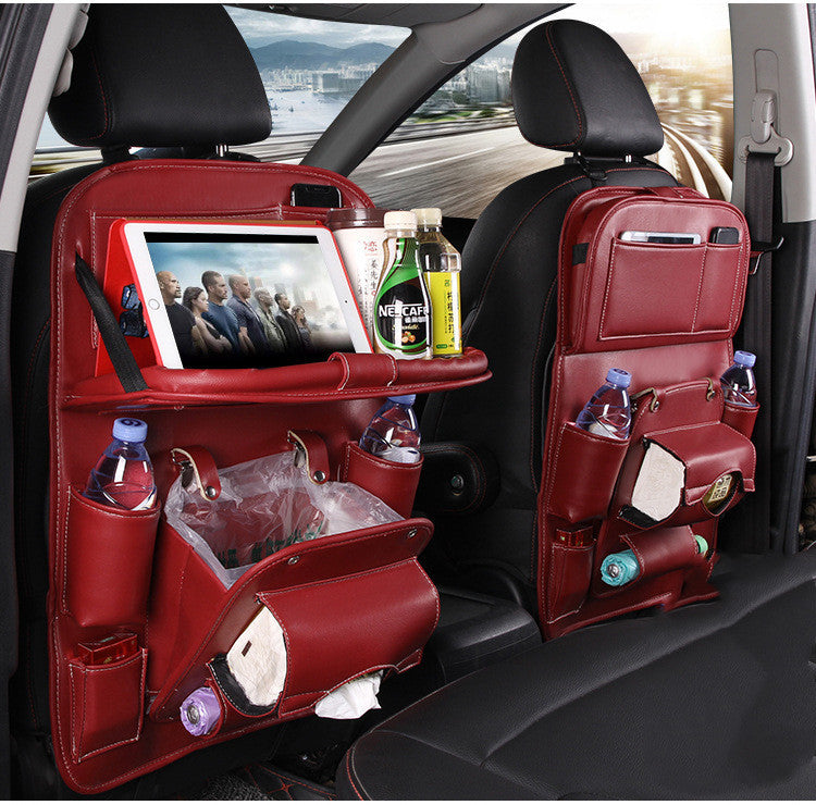 Car seat hanging storage