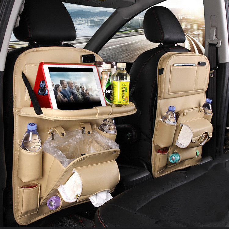 Car seat hanging storage