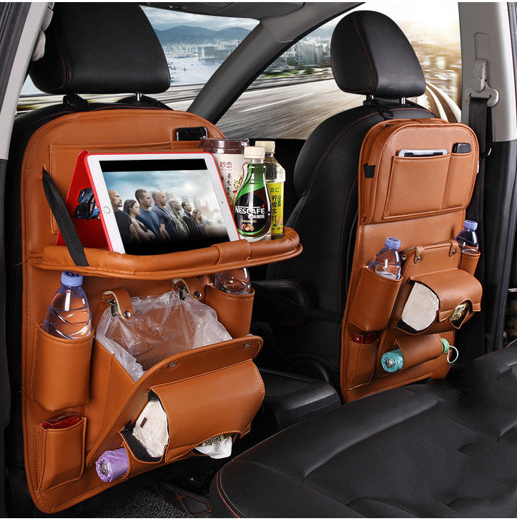 Car seat hanging storage