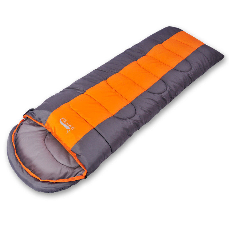 sleeping bag in camping