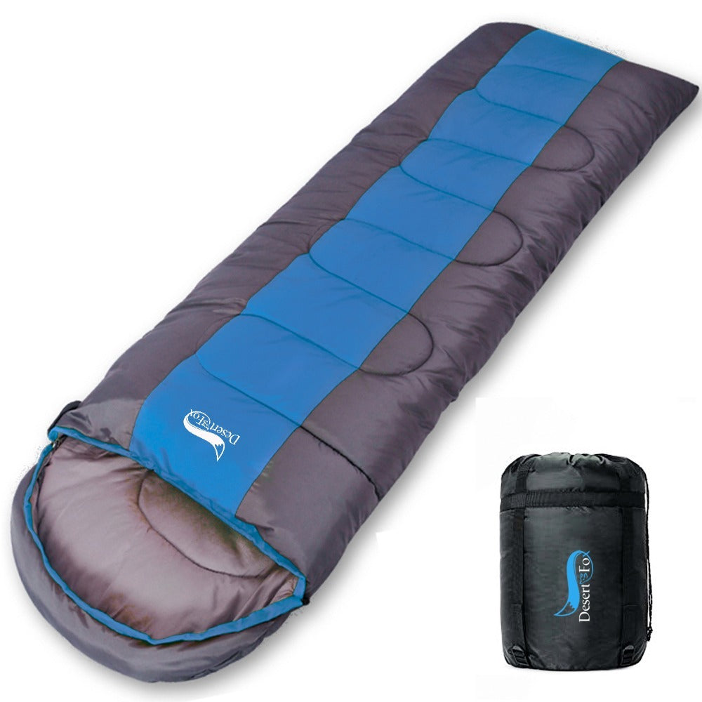 sleeping bag in camping