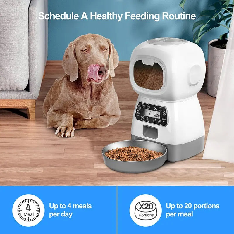 Leopard™ Automatic Pet Feeder - For Cats & Dogs