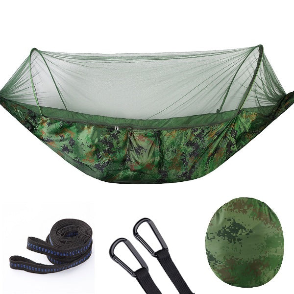 camping hammock with mosquito net