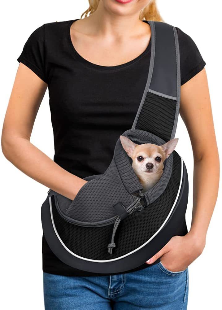 Crossbody dog carrier