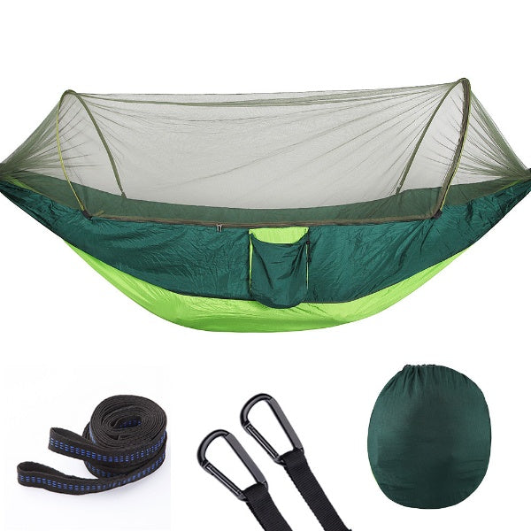 camping hammock with mosquito net