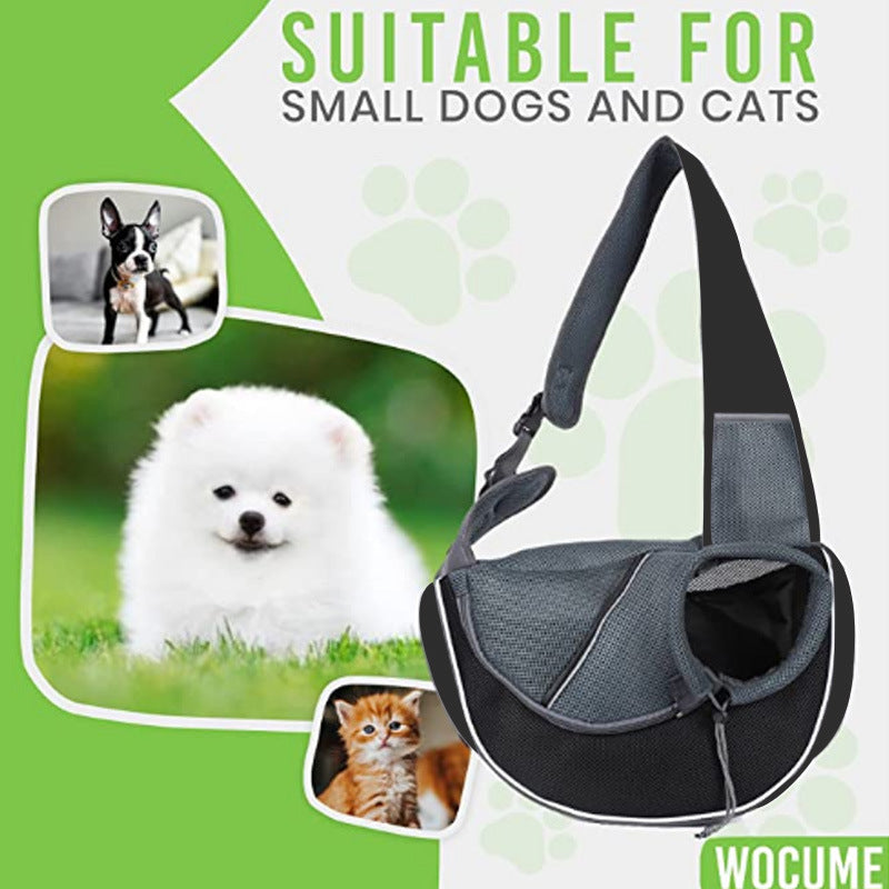 Crossbody dog carrier