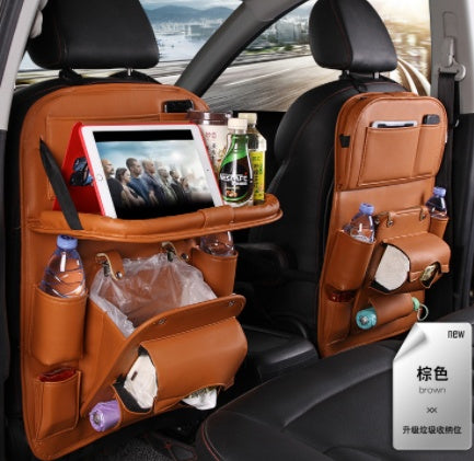 Car seat hanging storage